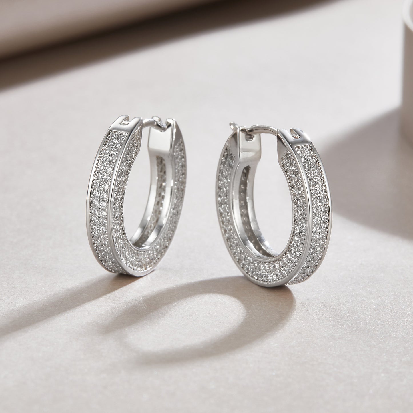 Luxury Moissanite Star Stud Earrings – S925 Silver