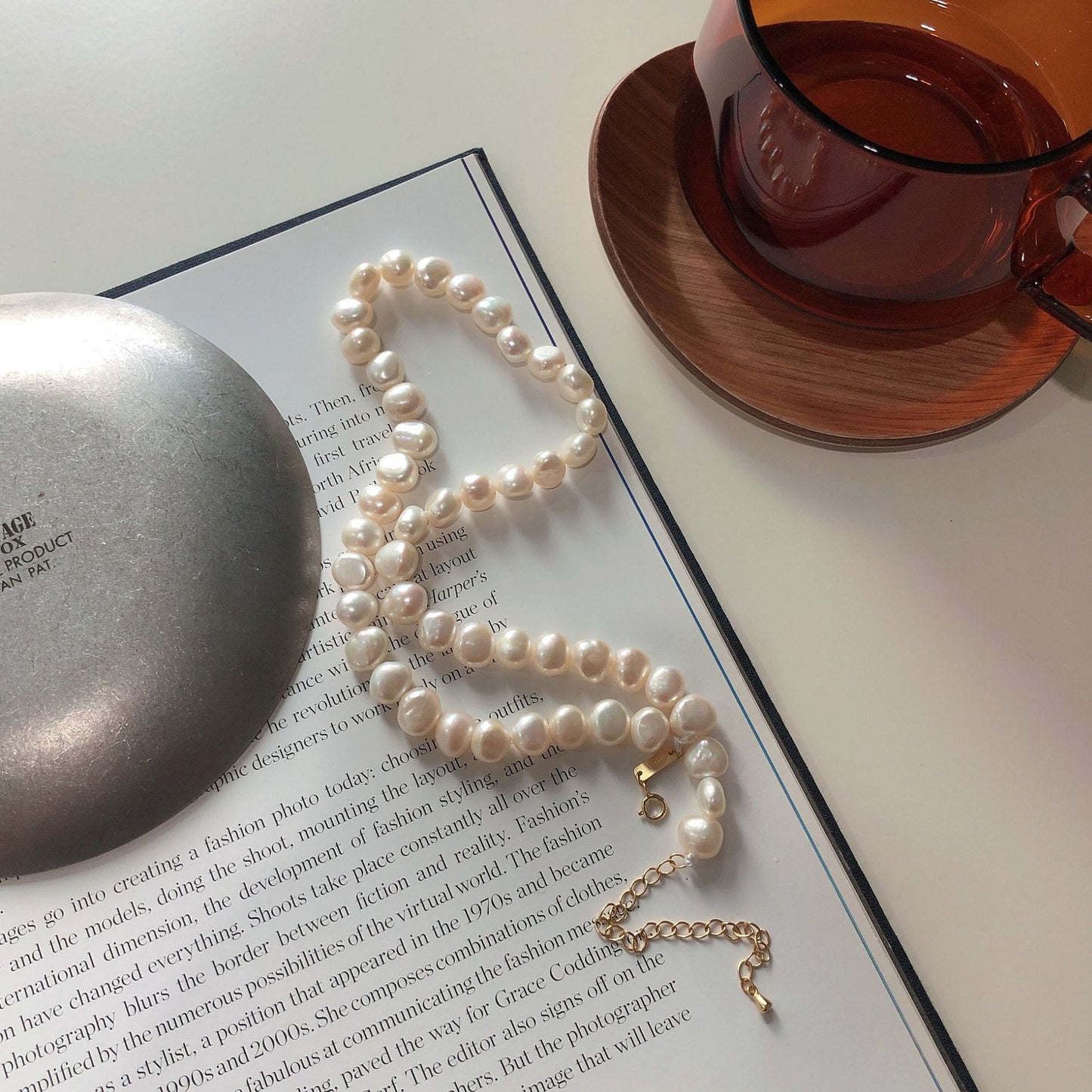 Baroque Pearl Necklace for Women