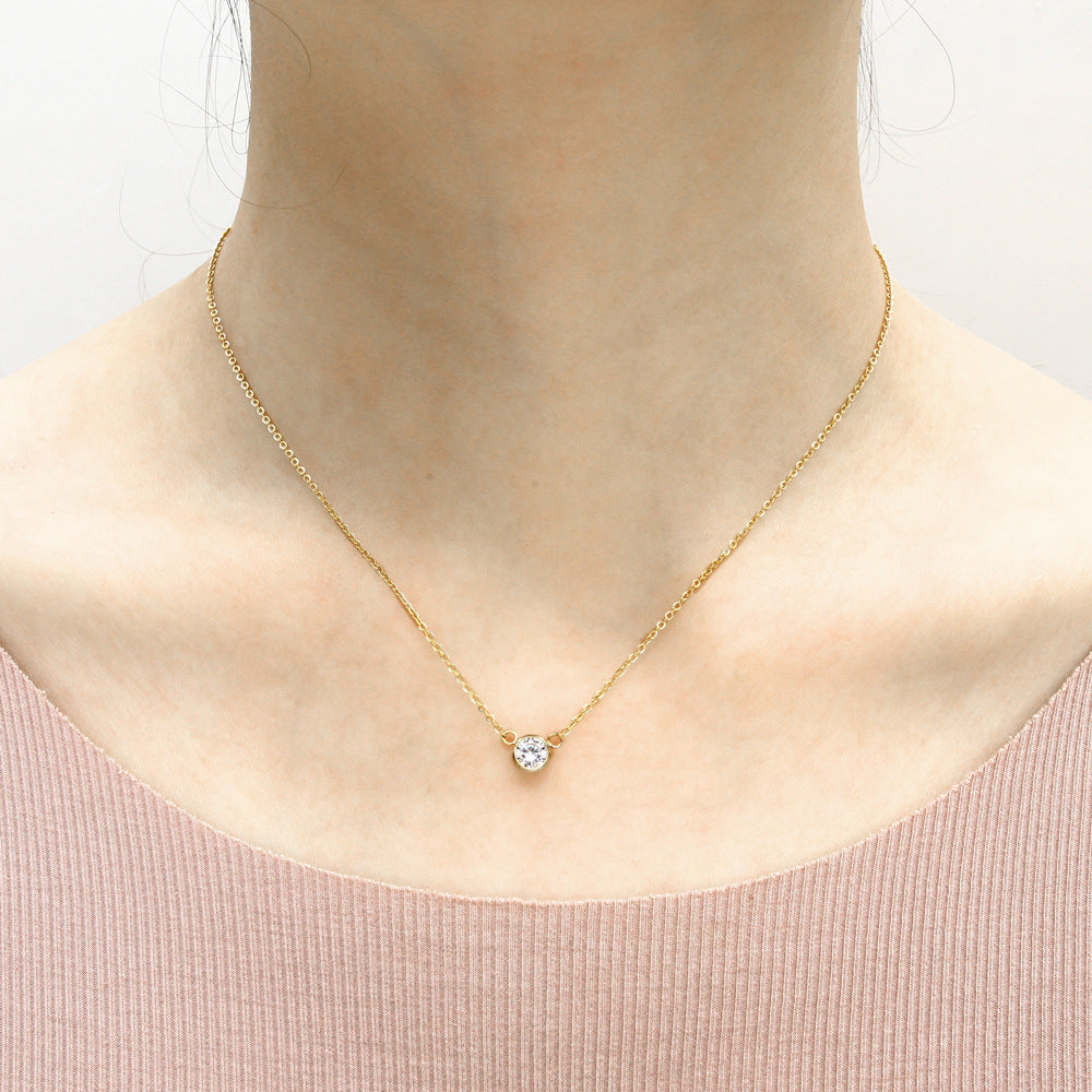 Kira Gold Pendant Necklace for Women