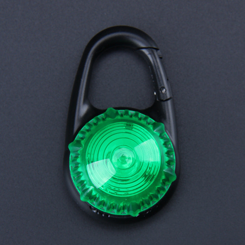 LED Light-Up Pet Safety Collar Pendant – Night Visibility for Dogs & Cats