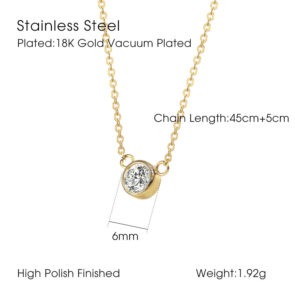 Kira Gold Pendant Necklace for Women