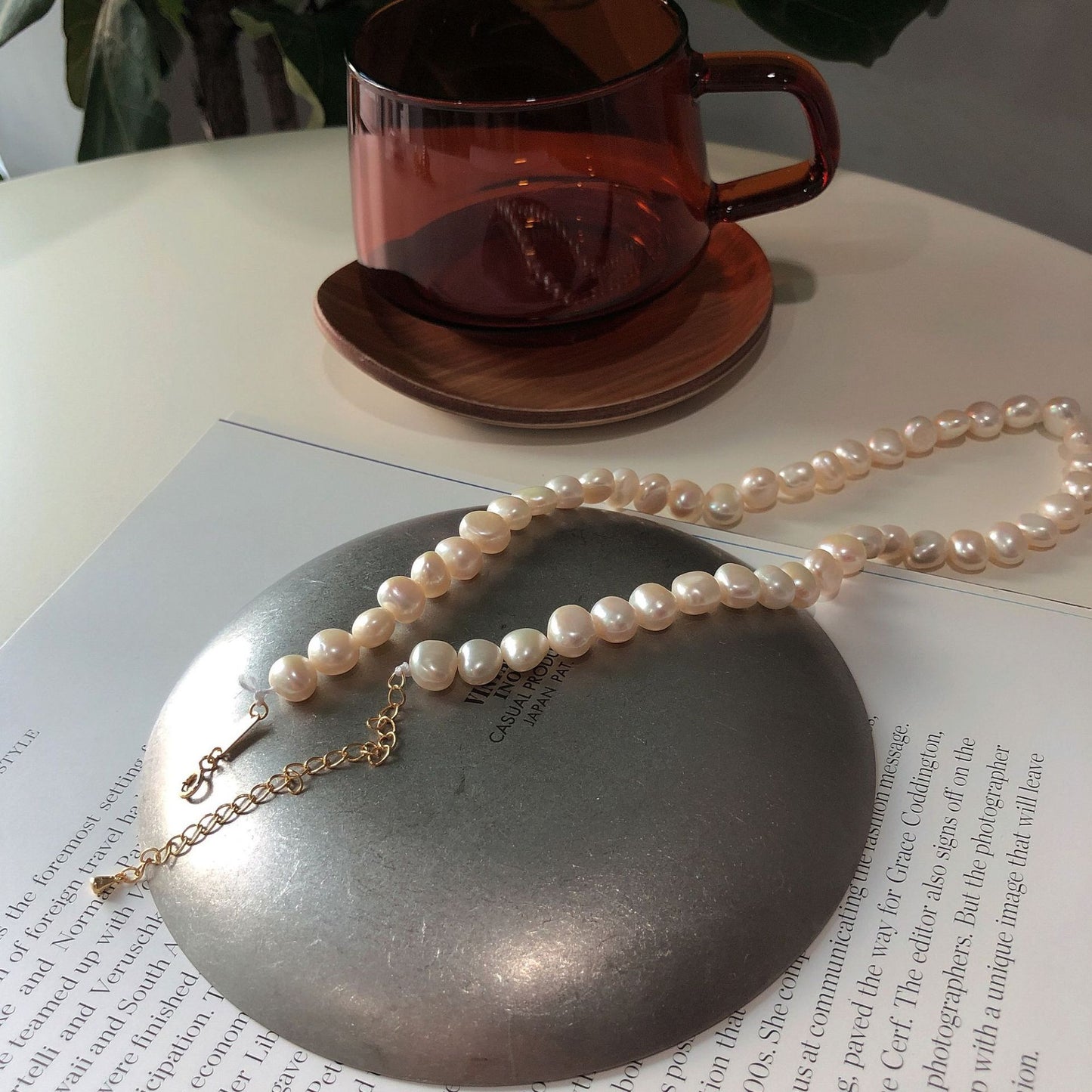 Baroque Pearl Necklace for Women