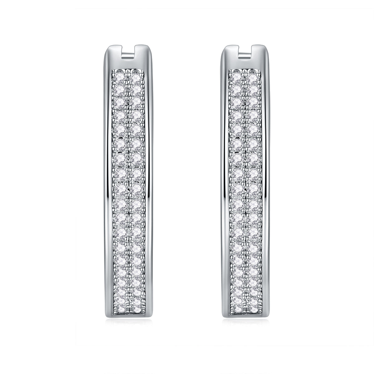 Luxury Moissanite Star Stud Earrings – S925 Silver