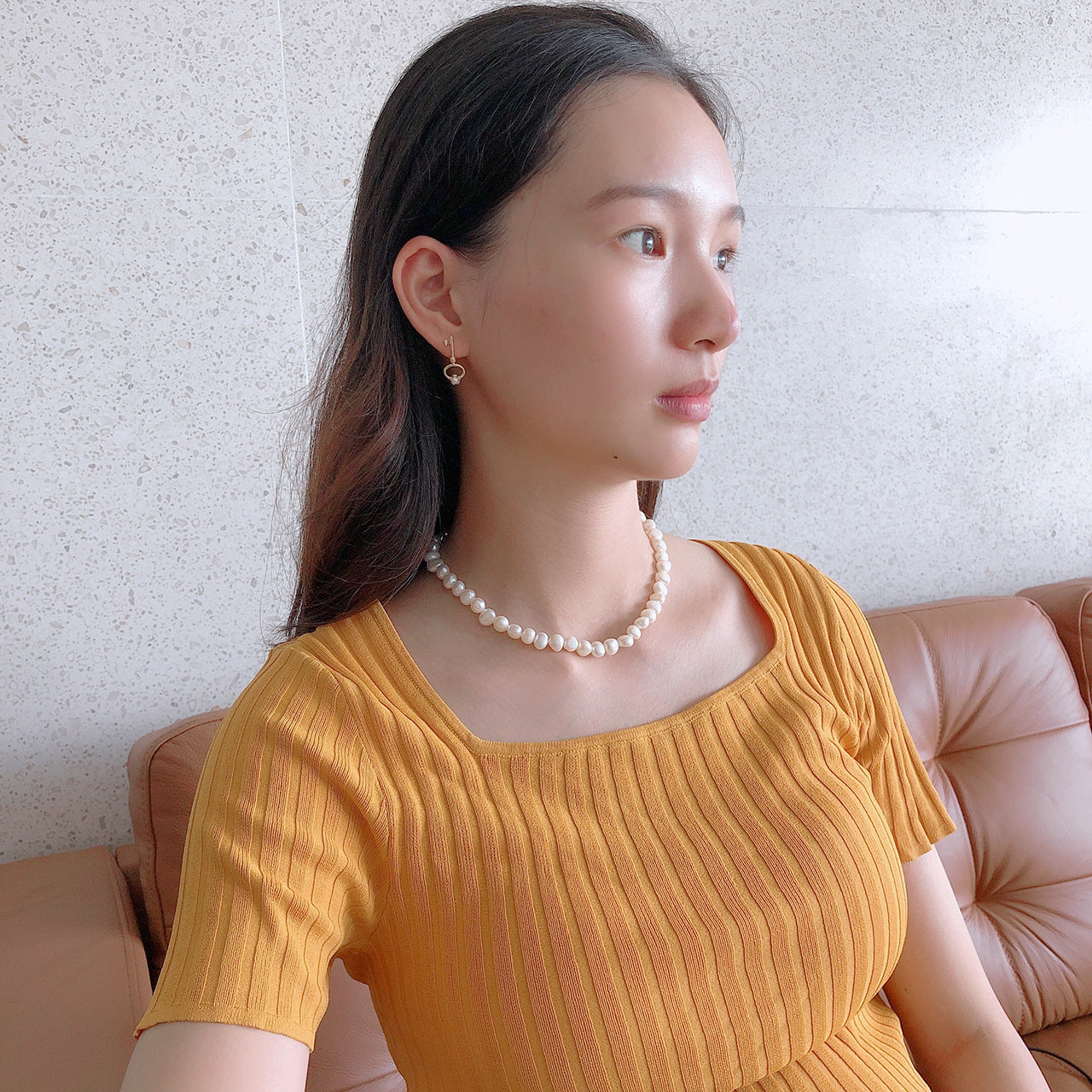 Baroque Pearl Necklace for Women