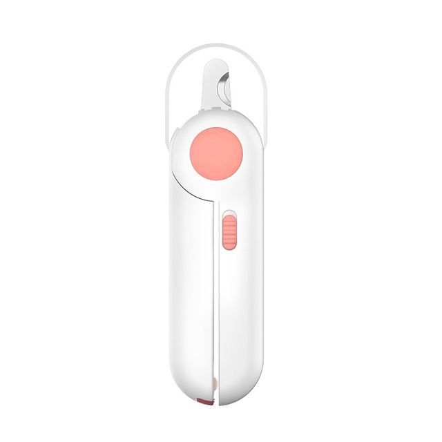 LED Pet Nail Clippers – Safe Stainless Steel Nail Trimmer with Non-Slip Handle for Dogs & Cats