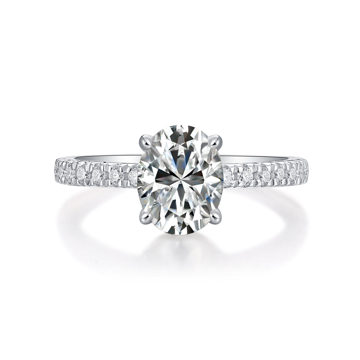 Luxury Moissanite Cinderella Ring – S925 Silver