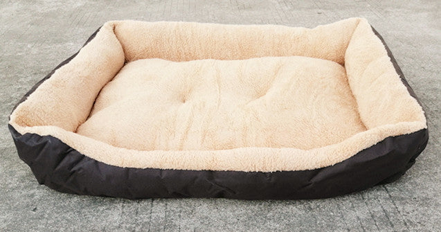Luxury Plush Orthopedic Dog Bed – Soft Lamb Wool Pet Nest with Oxford Base (L / XL / XXL)