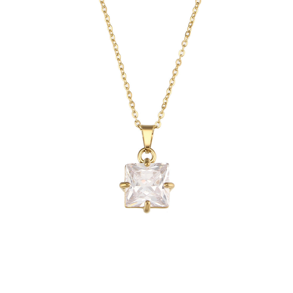 Imogen Diamond Pendant Necklace