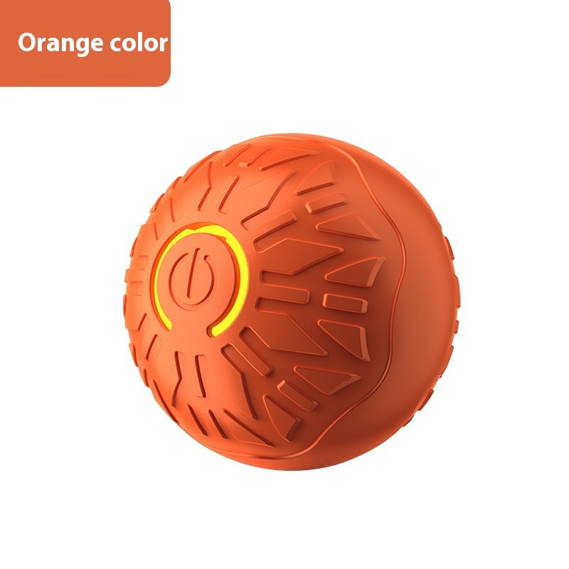 Interactive Automatic Jumping Ball Toy for Dogs – Durable Silicone Chew & Training Ball