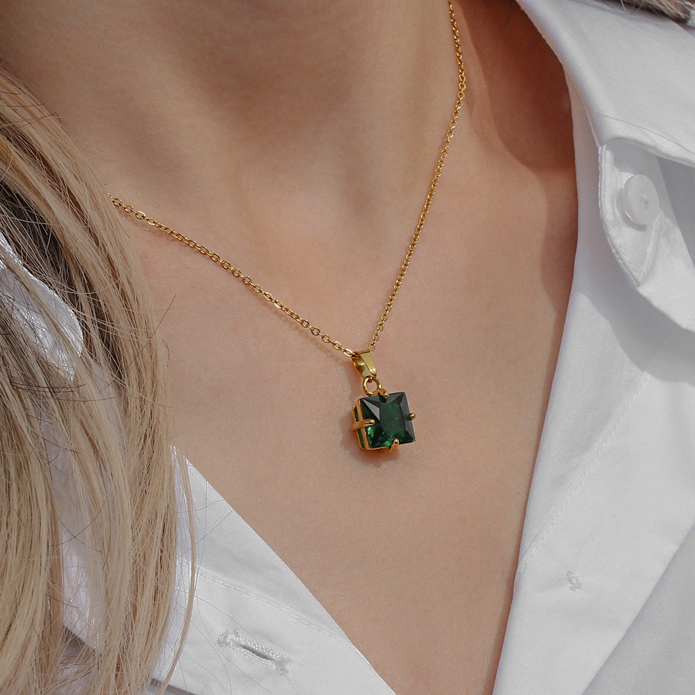 Imogen Diamond Pendant Necklace