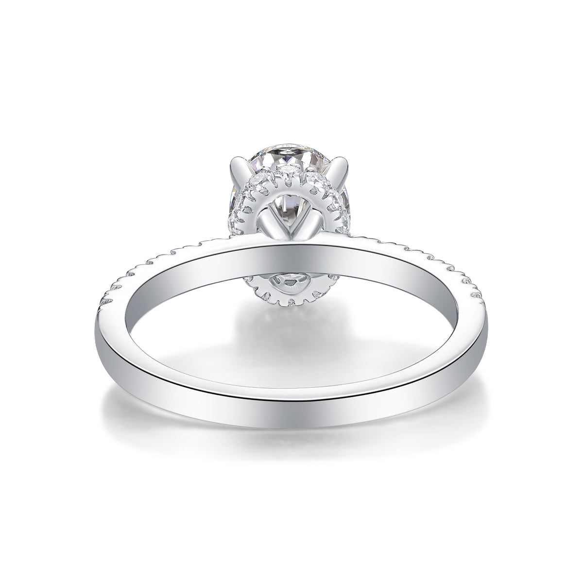 Luxury Moissanite Cinderella Ring – S925 Silver