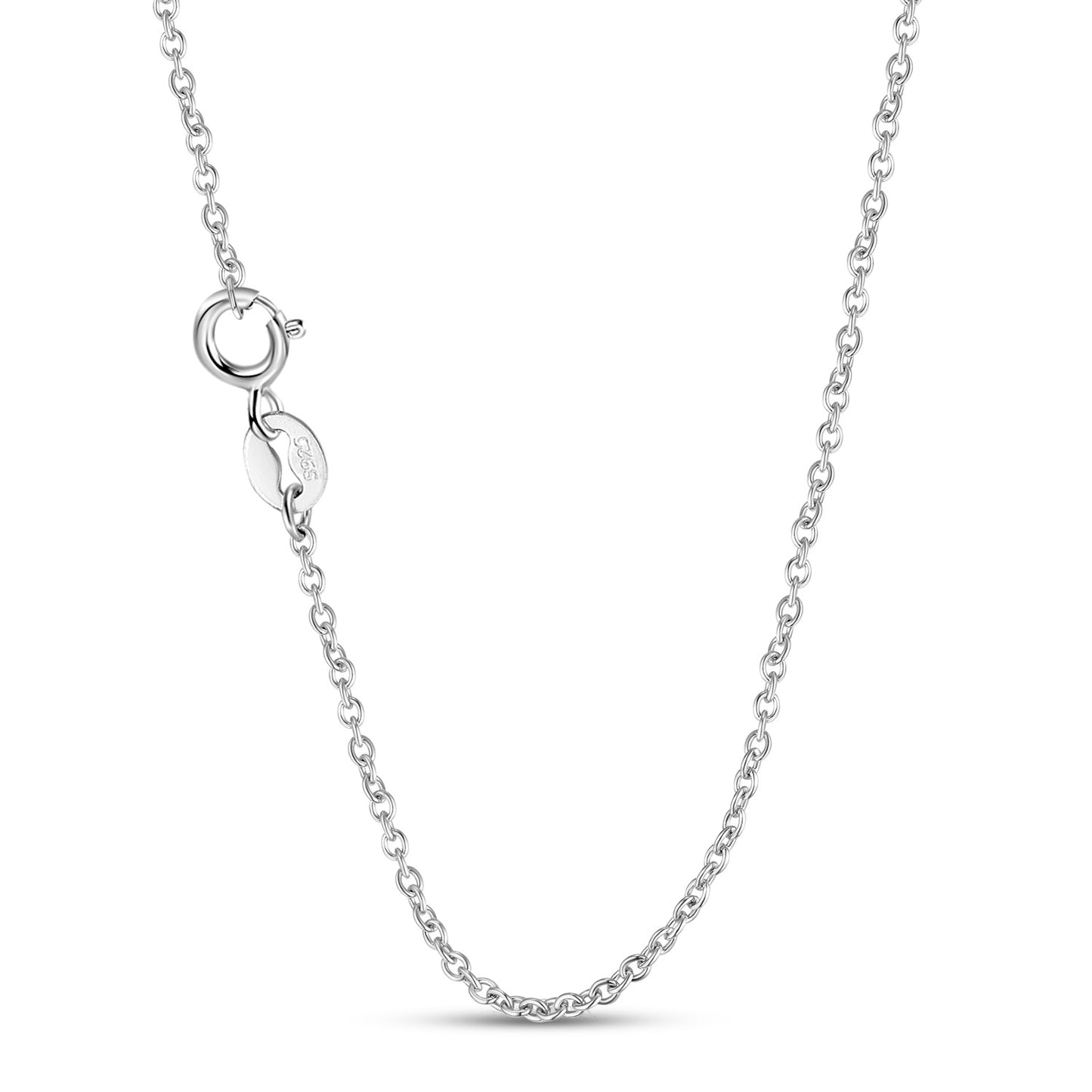 Original Simple Hollow Bowknot Crystal Garden Necklace 925 Sterling Silver