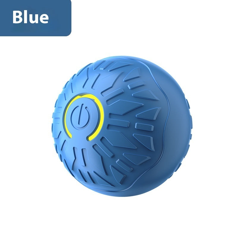 Interactive Automatic Jumping Ball Toy for Dogs – Durable Silicone Chew & Training Ball