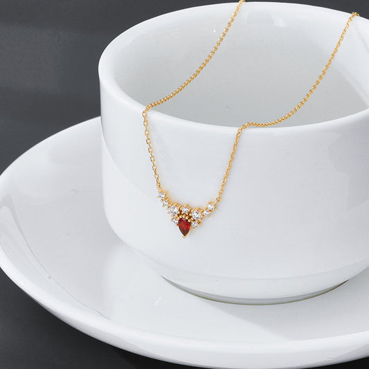 Advanced Red Pomegranate Necklace