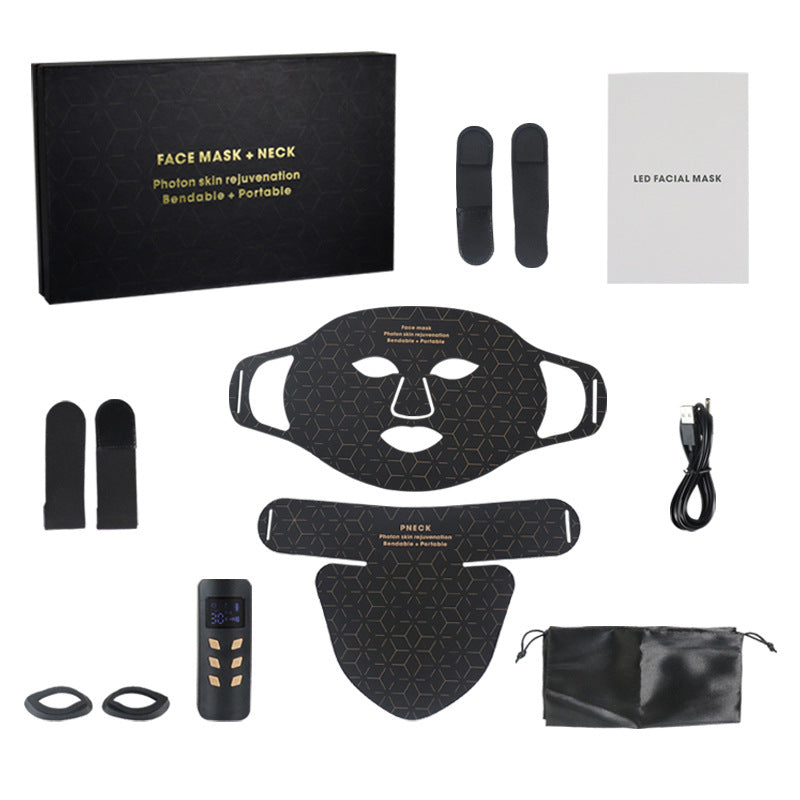 LED Light Therapy Mask Collagen boosting Red light Blue light Therapy