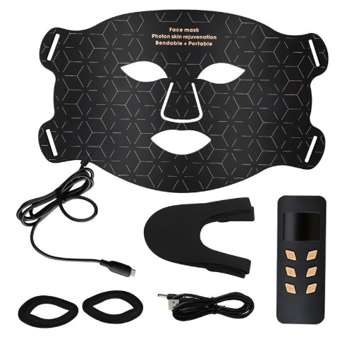 LED Light Therapy Mask Collagen boosting Red light Blue light Therapy