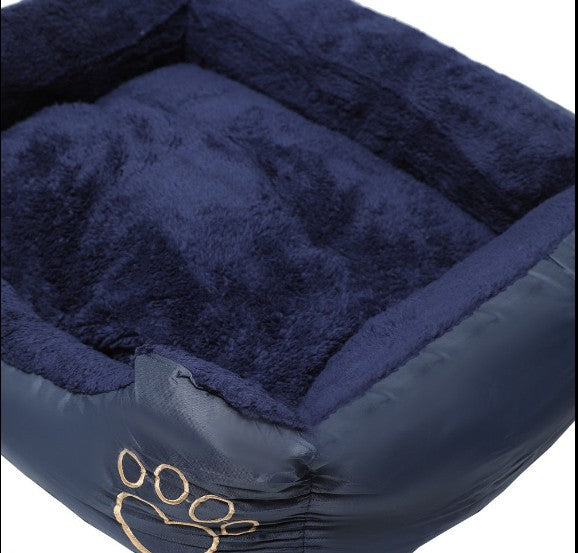 Luxury Plush Orthopedic Dog Bed – Soft Lamb Wool Pet Nest with Oxford Base (L / XL / XXL)