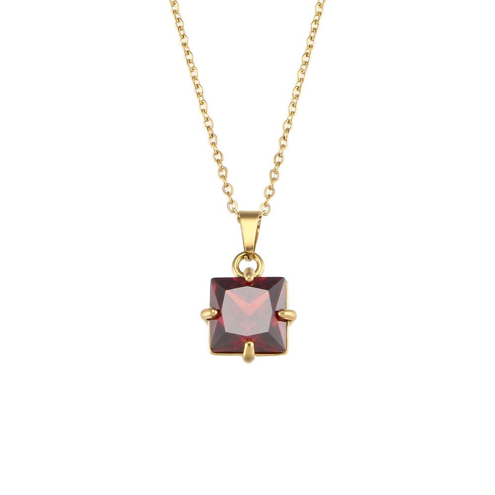 Imogen Diamond Pendant Necklace