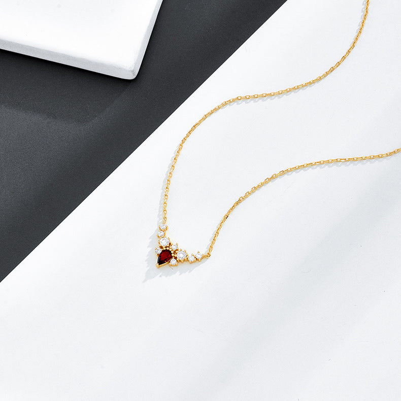 Advanced Red Pomegranate Necklace