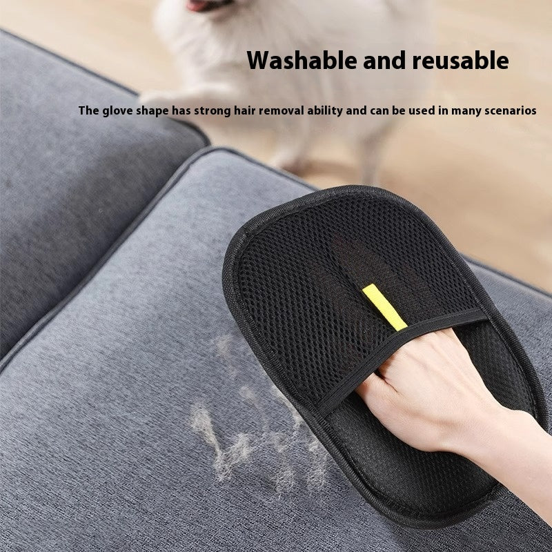 2 Pcs pet hair, cat hair, dog hair, grooming glove, fur remover