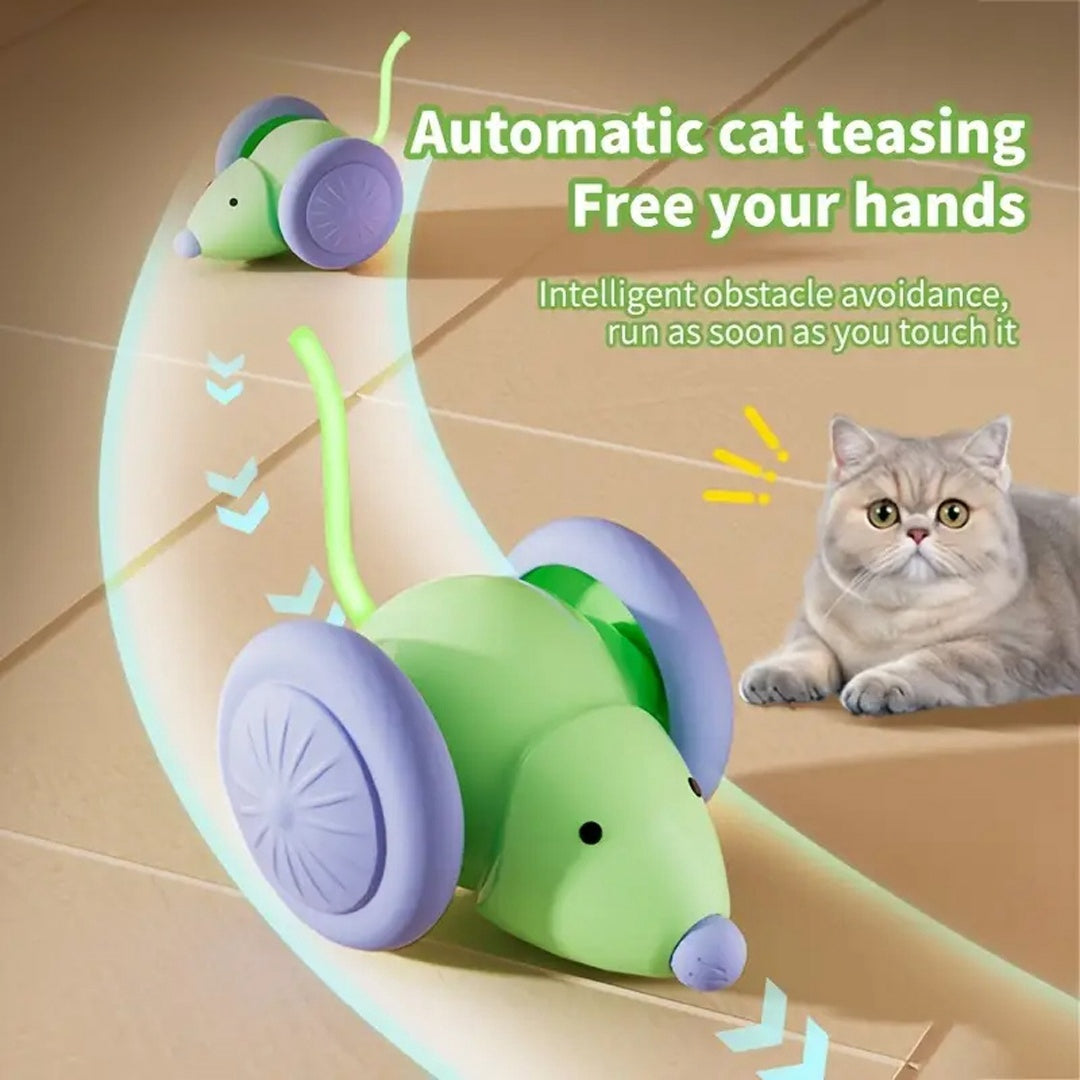Automatic Electric Mouse Toy for Cats – Interactive Smart Teaser